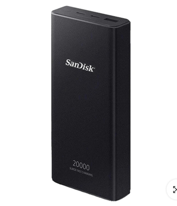 پاوربانک 25 وات سن دیسک مدل EXTREME PRO Super Fast ظرفیت 20000 میلی آمپر