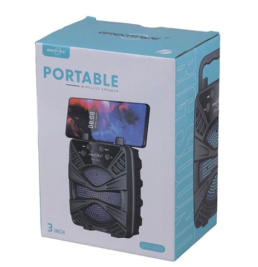 اسپیکر بلوتوثی گریت نایس مدل GTS-2422