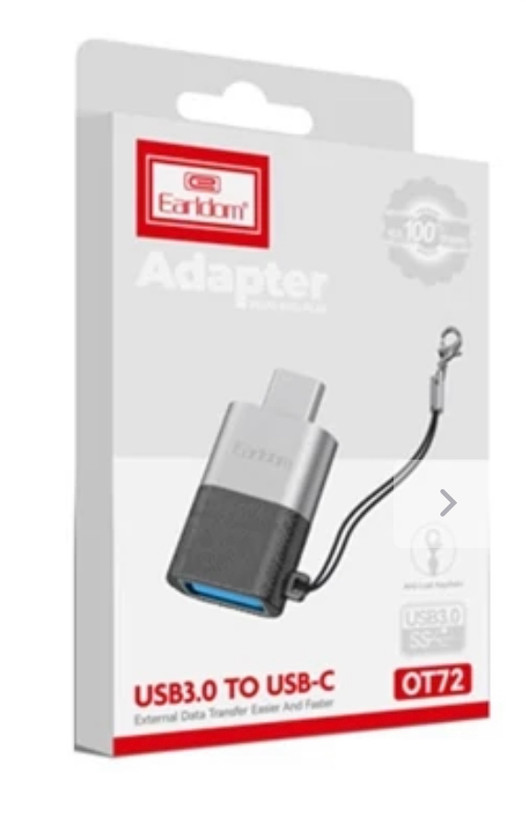 تبدیل OTG تایپ سی Usb3 الدرام Earldom OTG Type-C OT72