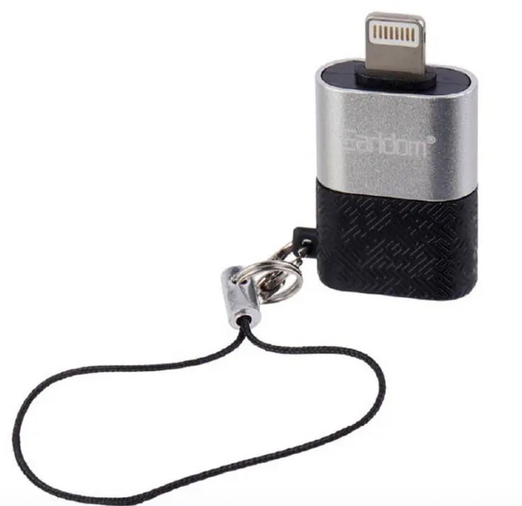 مبدل اوتیجی آیفون یواسبی به لایتنینگ ارلدامEarldom Adapter Lighting ET-OT74 IOS adapter