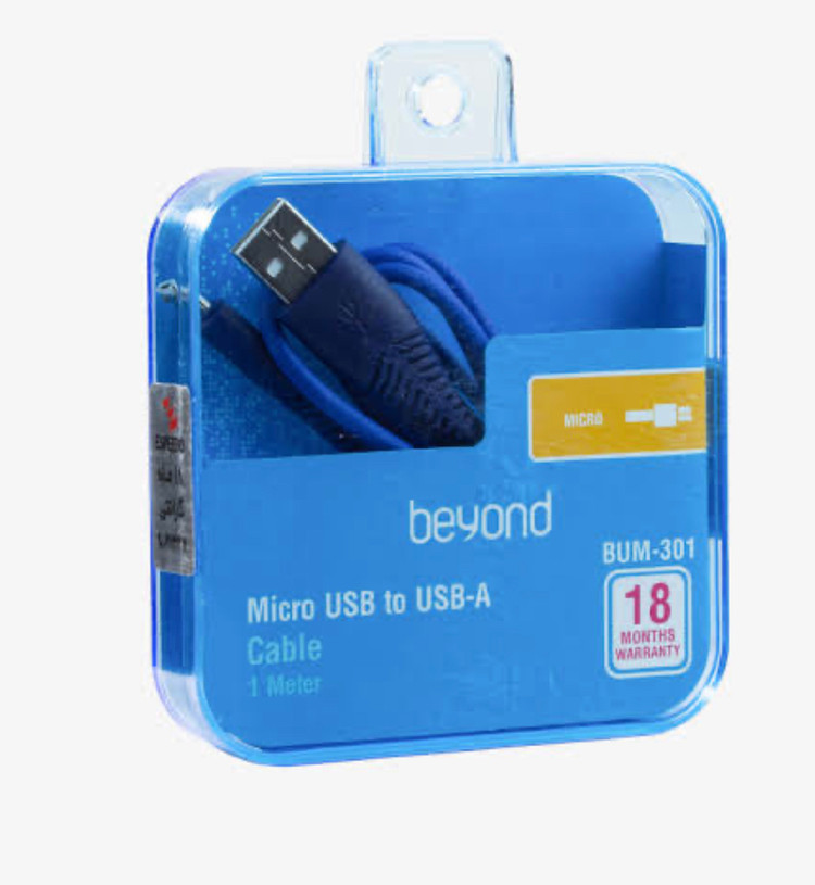 کابل تبدیل USB به microUSB بیاند مدل BUM-301